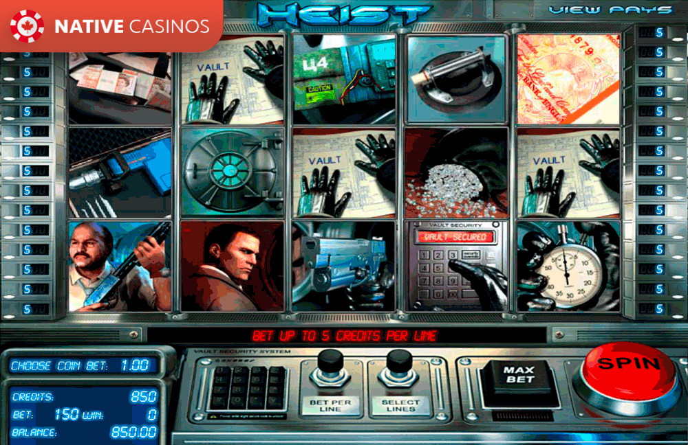 Play Heist By About BetSoft