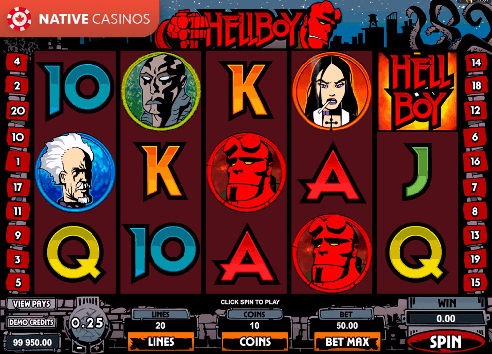 Play Hellboy by Microgaming