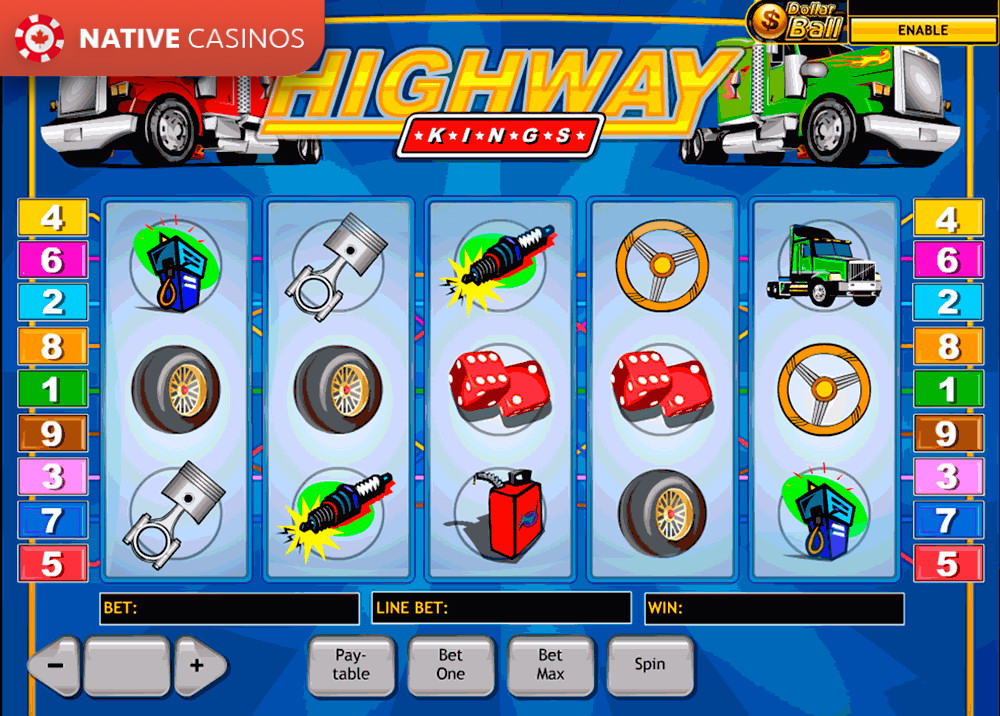 Play Highway Kings By PlayTech