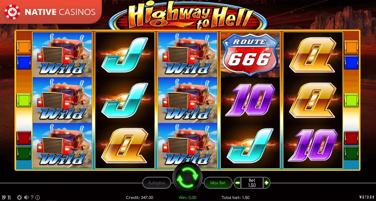 Play Highway To Hell By Wazdan