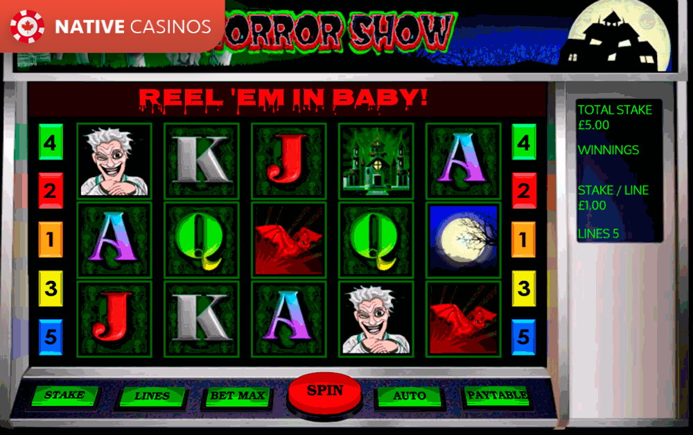 Play Horrow Show By OpenBet