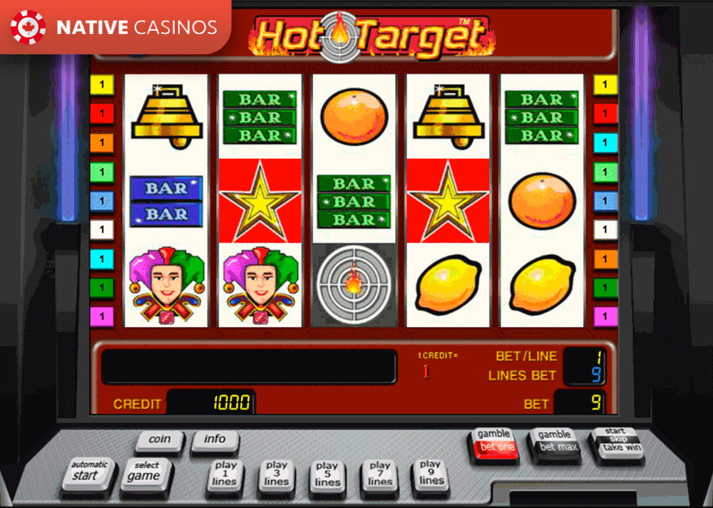 Play Hot Target By Novomatic Info