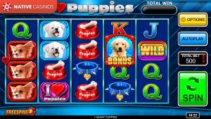I Heart Puppies By Inspired Gaming