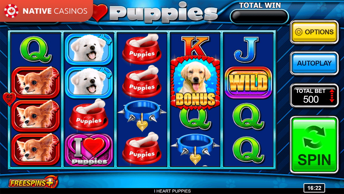 Play I Heart Puppies By Inspired Gaming