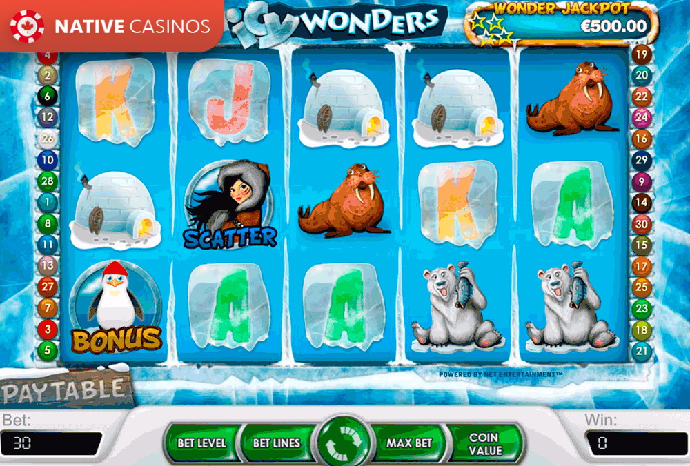 Play Icy Wonders By NetEnt