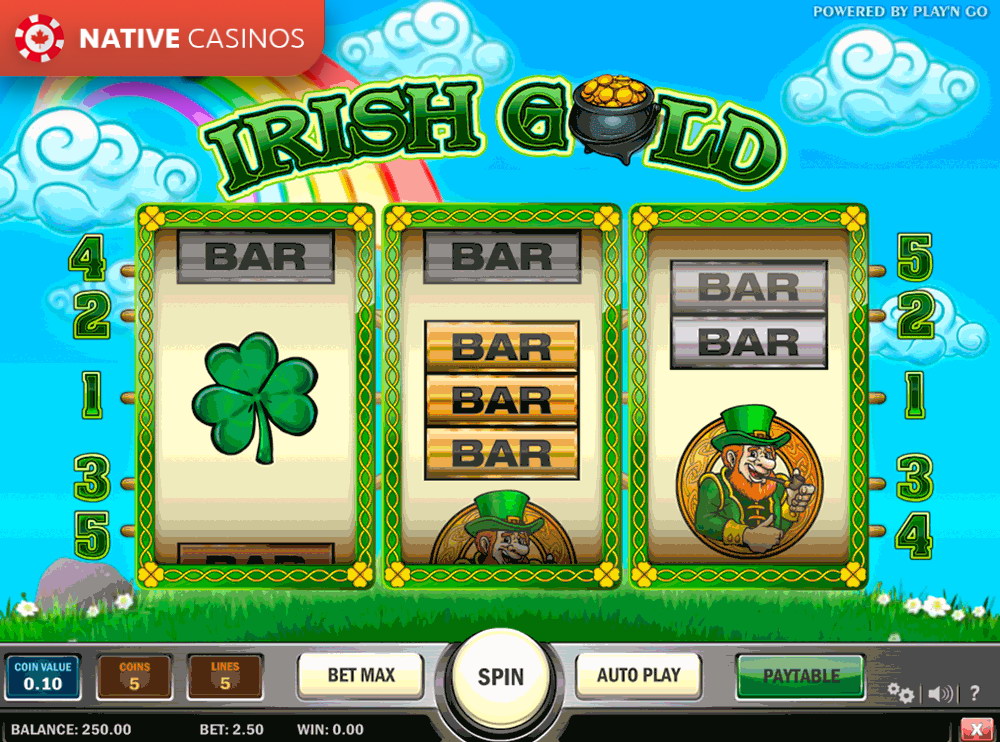 Play Irish Gold By About Play’n Go