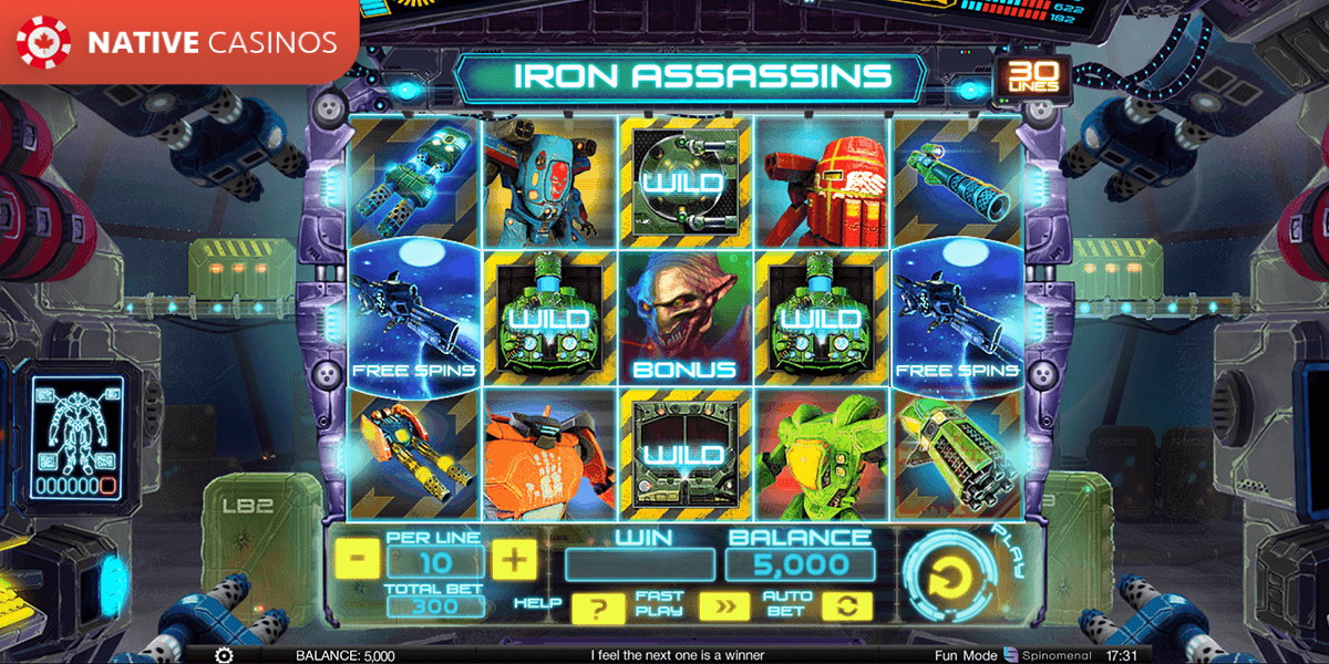 Play Iron Assassins By Spinomenal