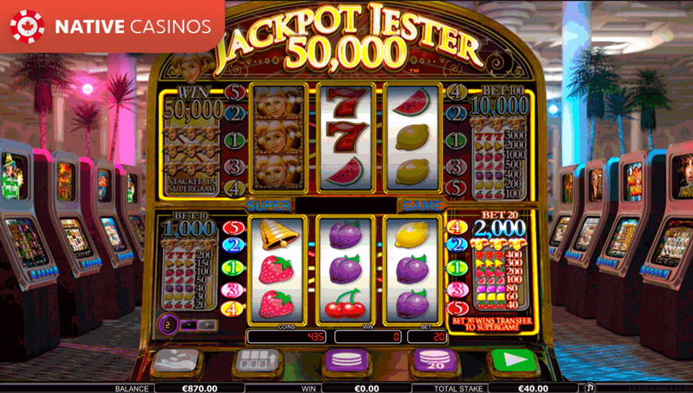 Play Jackpot Jester 50,000 By About NextGen Gaming
