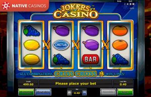 Jokers Casino By Novomatic Info
