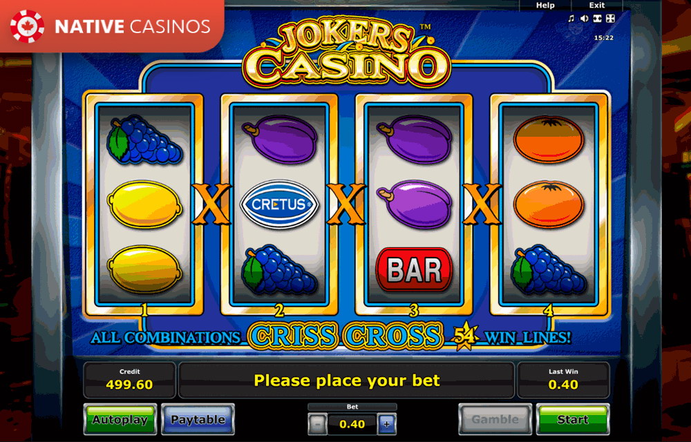 Play Jokers Casino By Novomatic Info