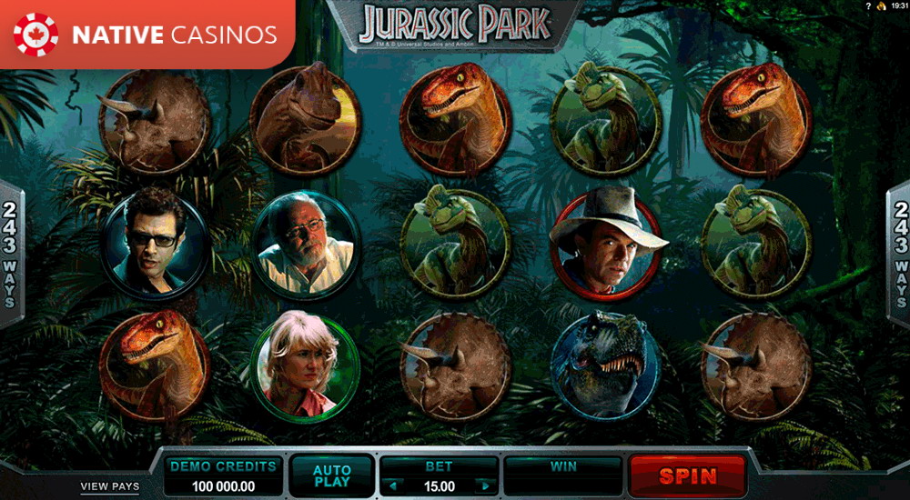 Play Jurassic Park by Microgaming