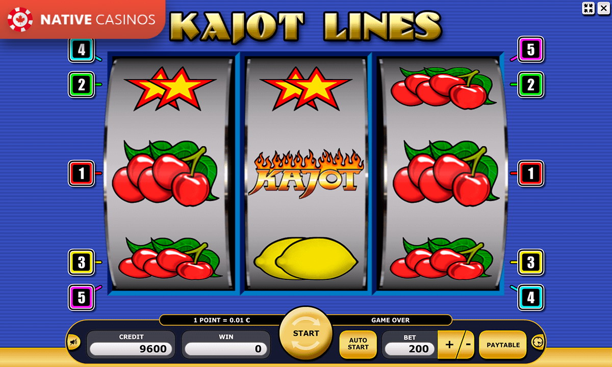 Play Kajot Lines By Kajot