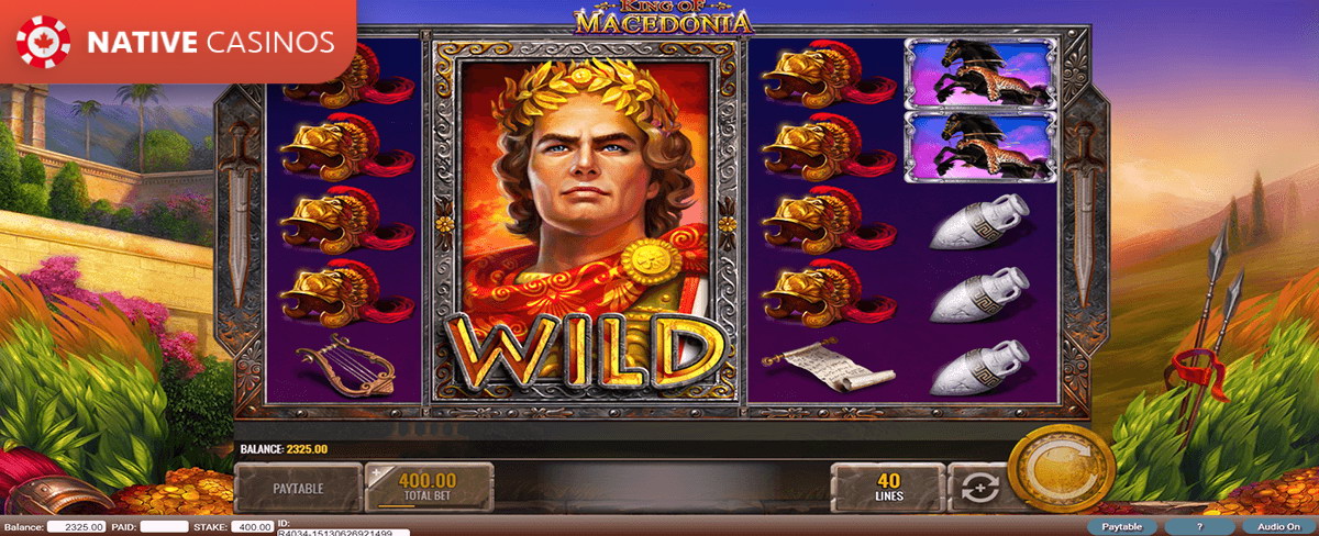 King of macedonia игровой автомат mostbet o?yin