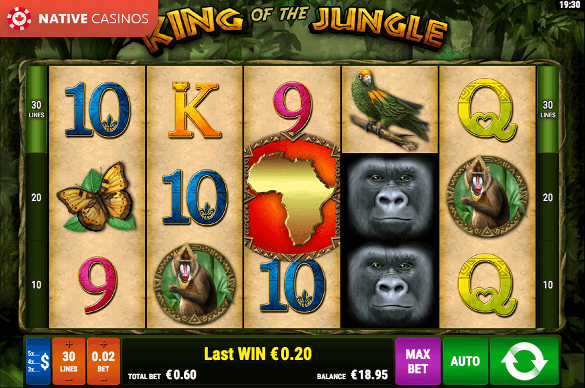 Play King Of The Jungle By Bally Wulff