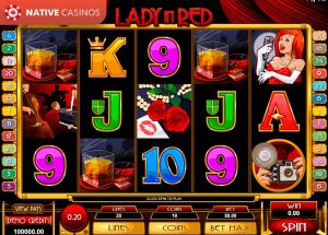 Lady In Red by Microgaming