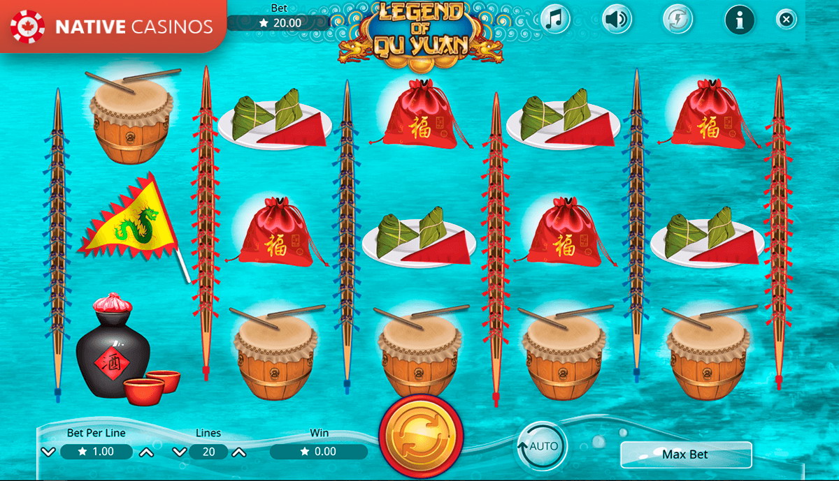 Play Legend of Qu Yuan By Booming Games