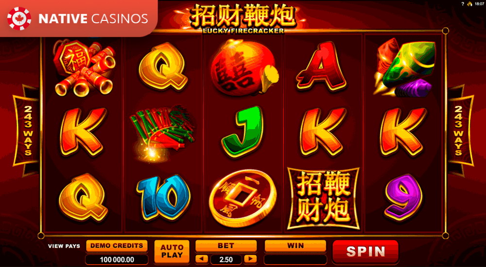 Play Lucky Firecracker by Microgaming
