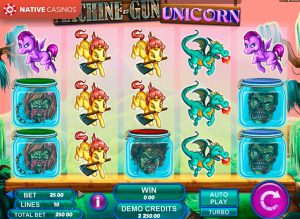 Machine Gun Unicorn By Genesis Gaming