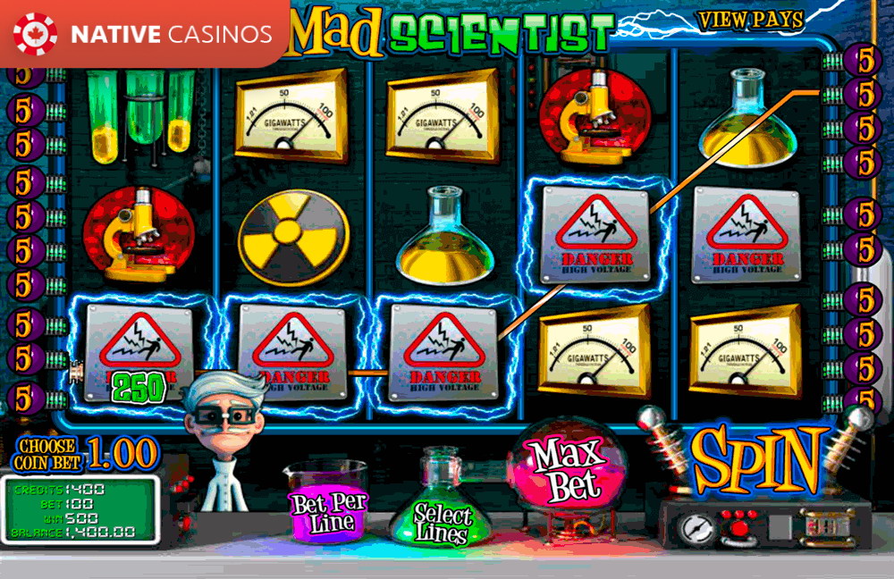 Play Mad Scientist By About BetSoft