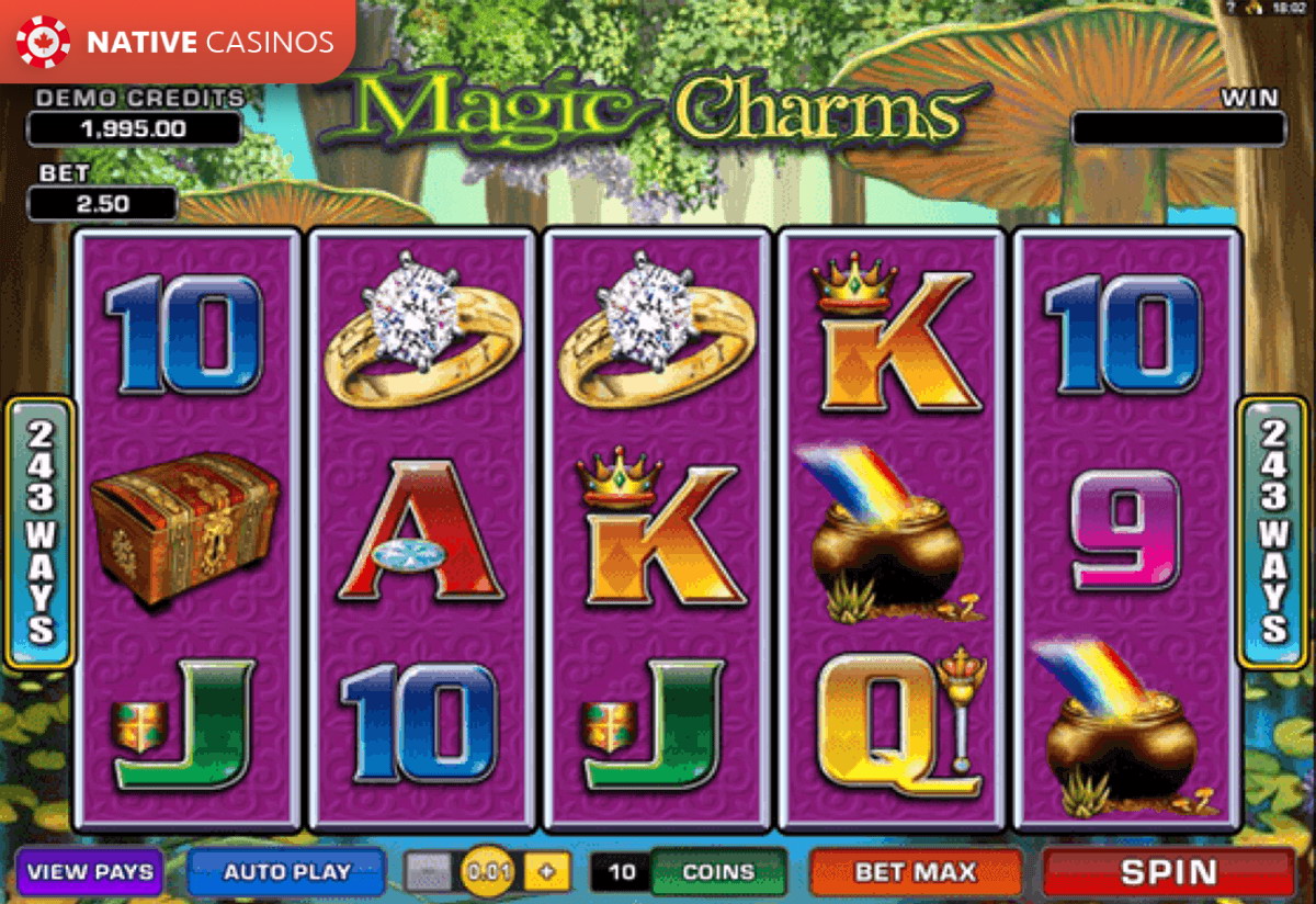 Play Magic Charms by Microgaming