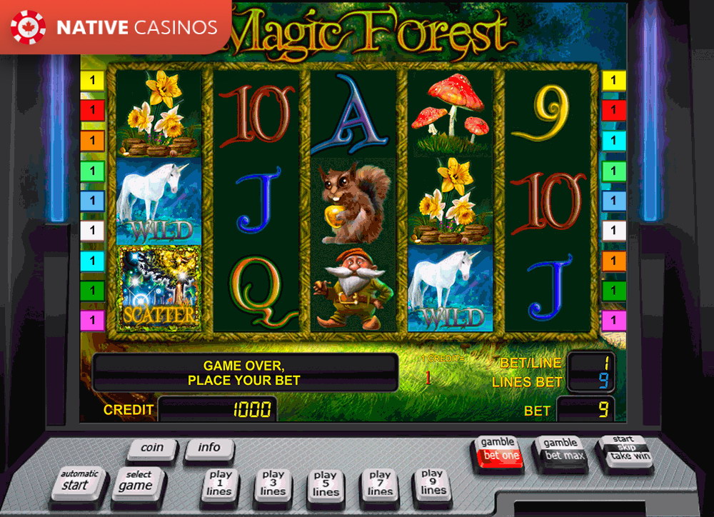 Play Magic Forest By Novomatic Info