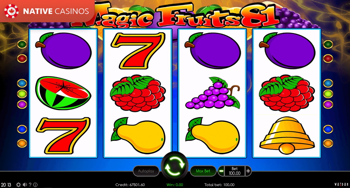 Play Magic Fruits 81 By Wazdan