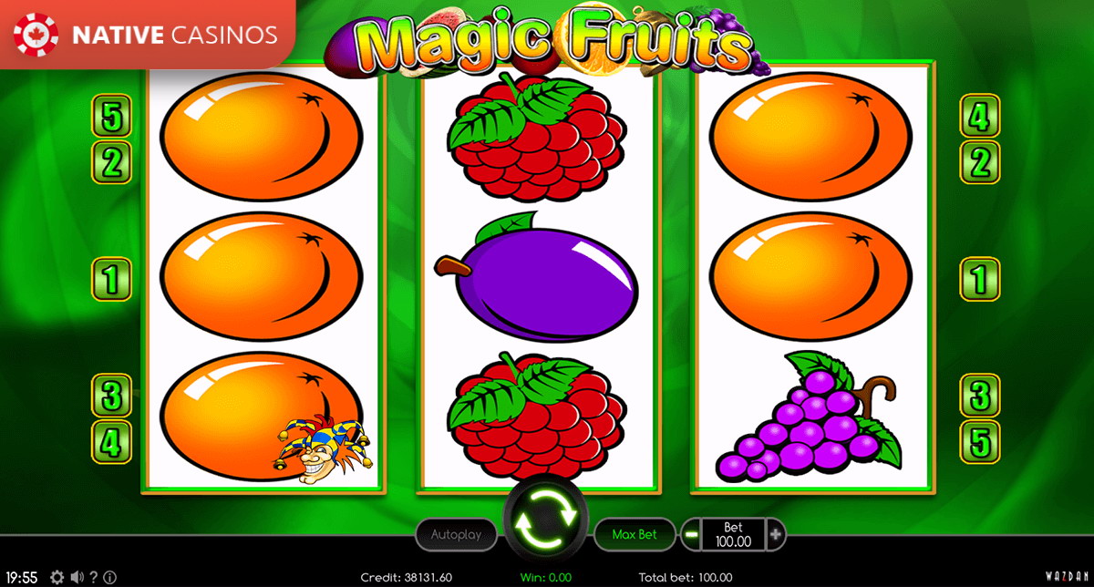 Play Magic Fruits Slot by Wazdan For Free