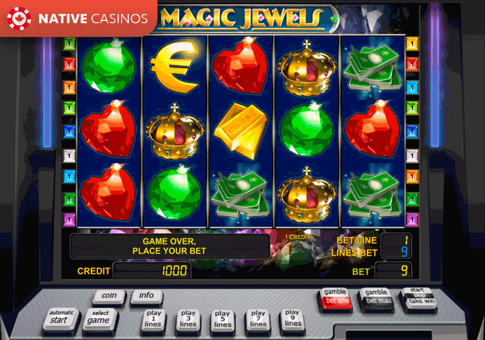 Play Magic Jewels By Novomatic Info