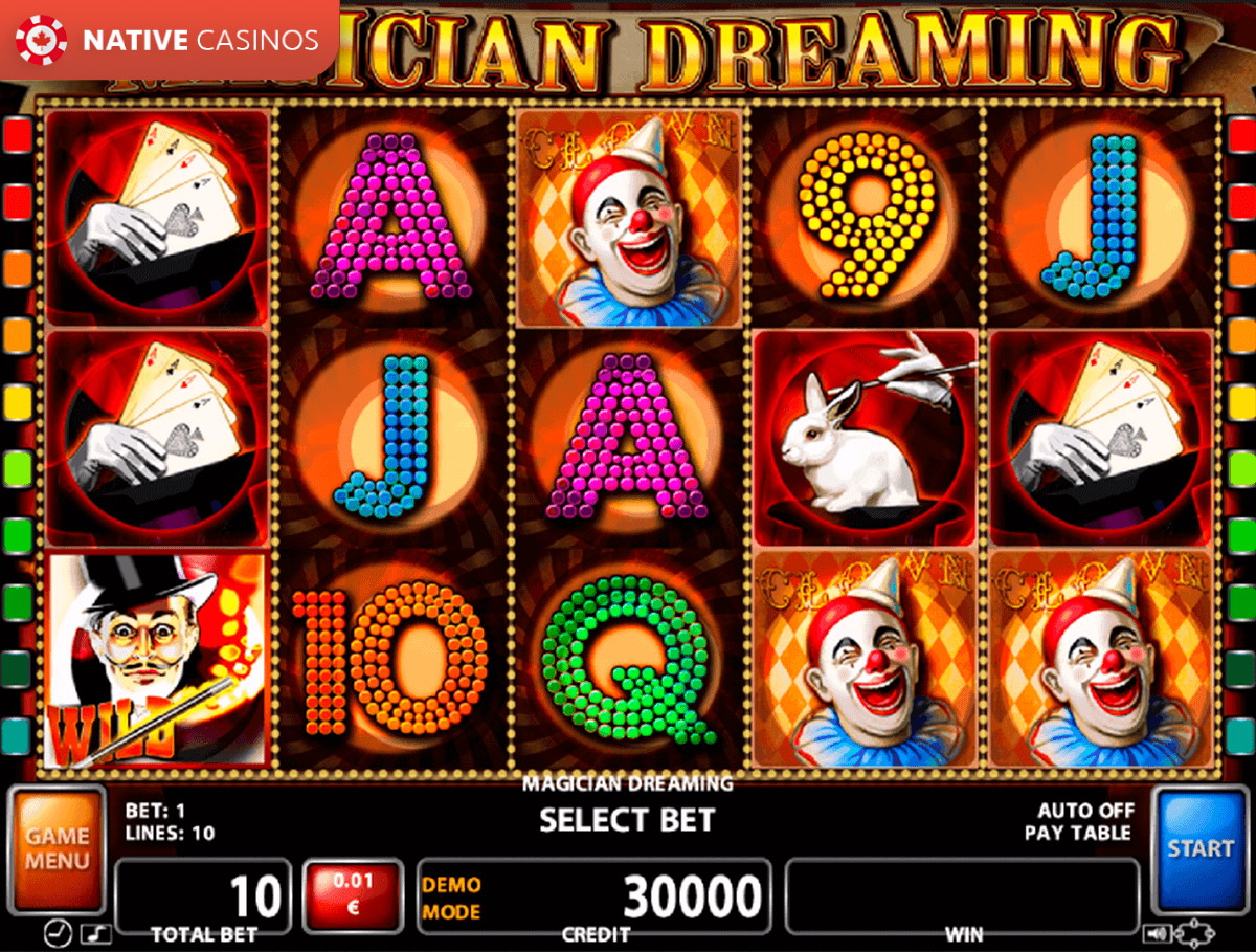Play Magician Dreaming By Casino Technology