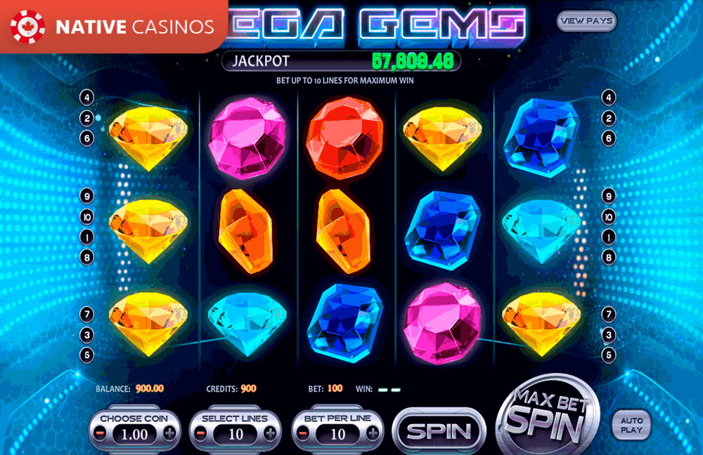 Play Mega Gems By About BetSoft