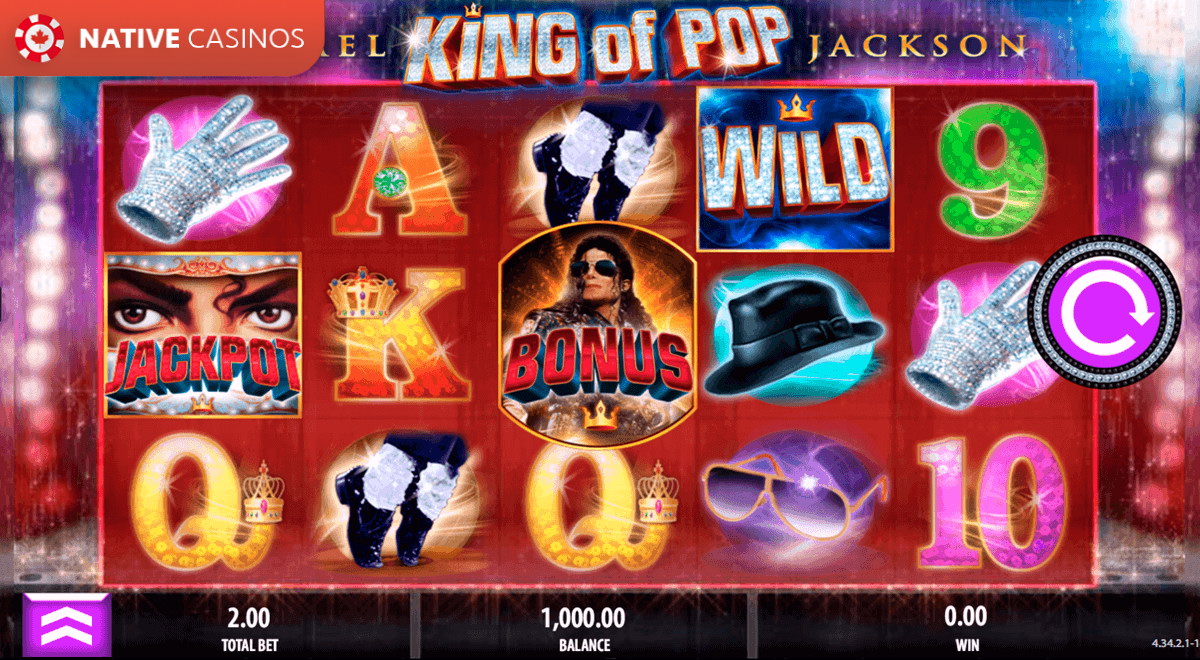 Play Michael Jackson King of Pop By Bally Technologies