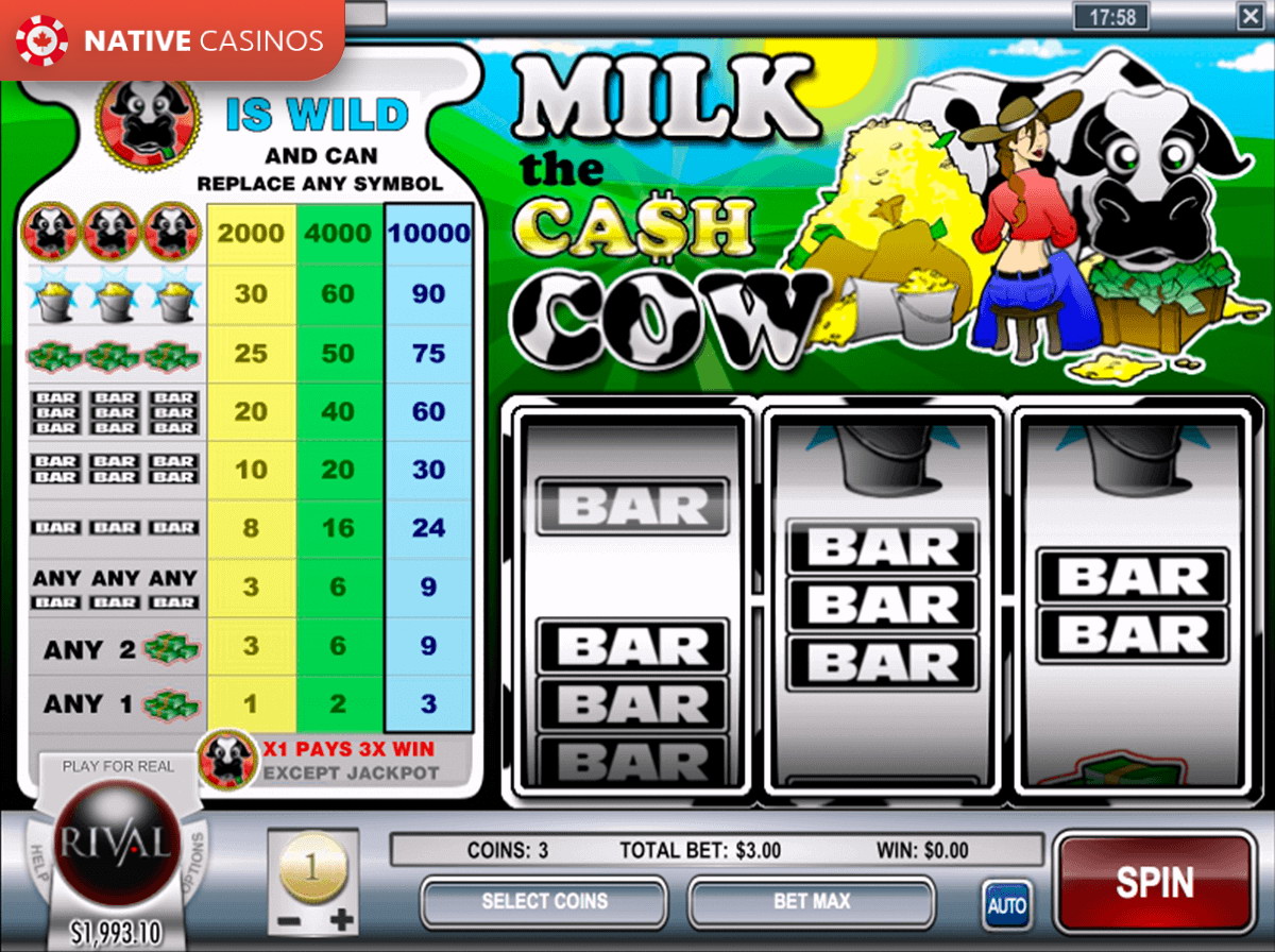 Play Milk the Cash Cow By Rival
