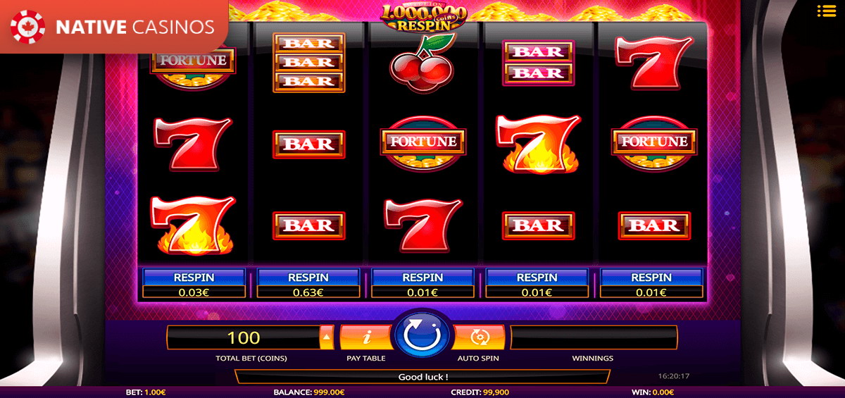 Play Million Coins Respin Slot by iSoftBet For Free