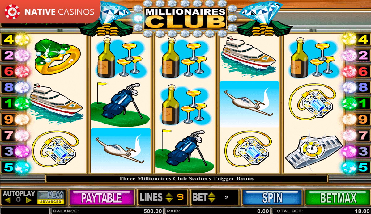 Play Millionaires Club II By Amaya