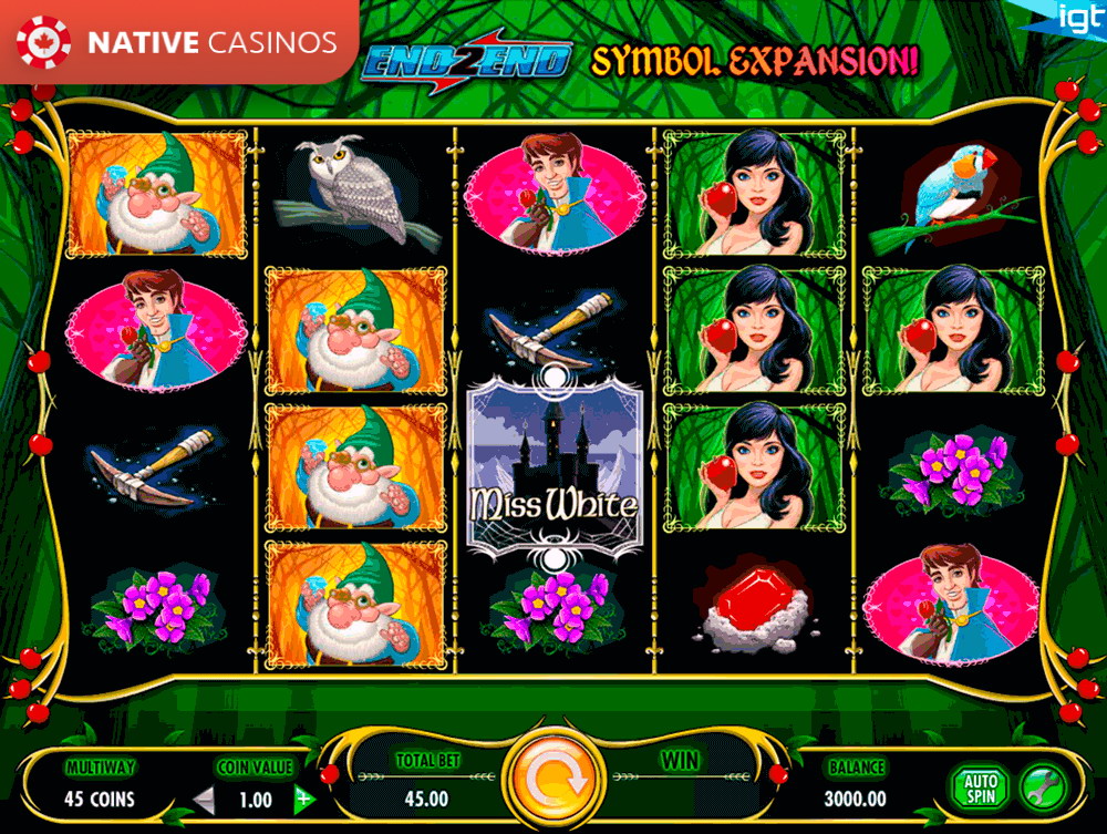 Play Miss White Slots by IGT For Free