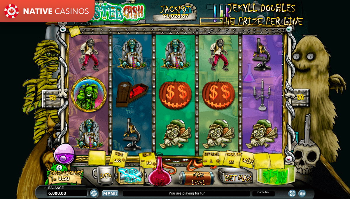 Play Monster Mash Cash By Habanero
