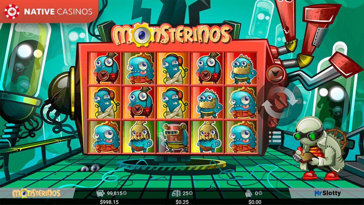 Play Monsterinos By MrSlotty