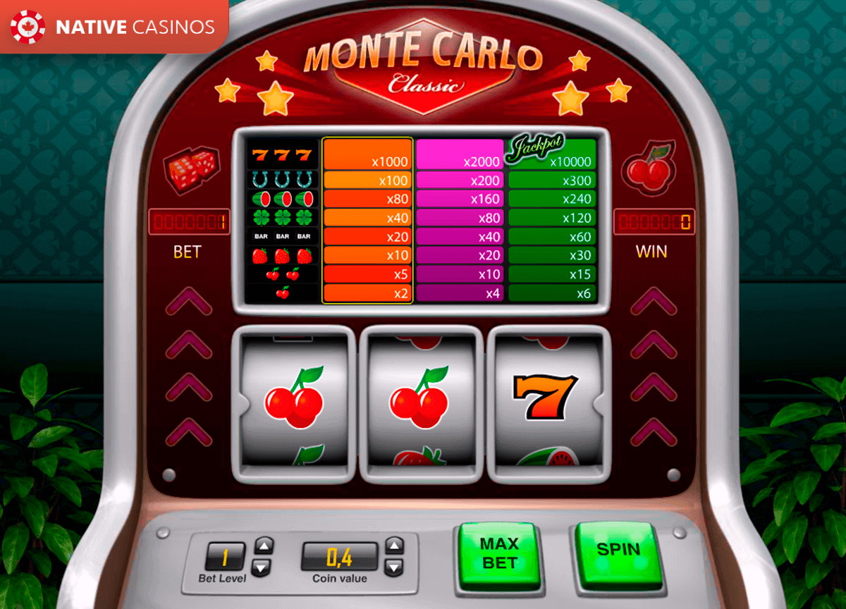 Play Monte Carlo Classic By Pariplay