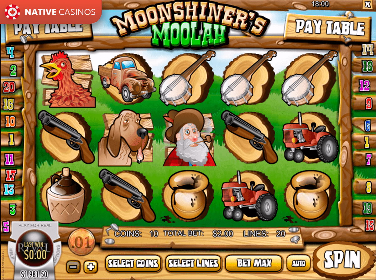 Play Moonshiner’s Moolah By Rival