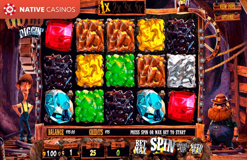 Play More Gold Diggin’ By About BetSoft