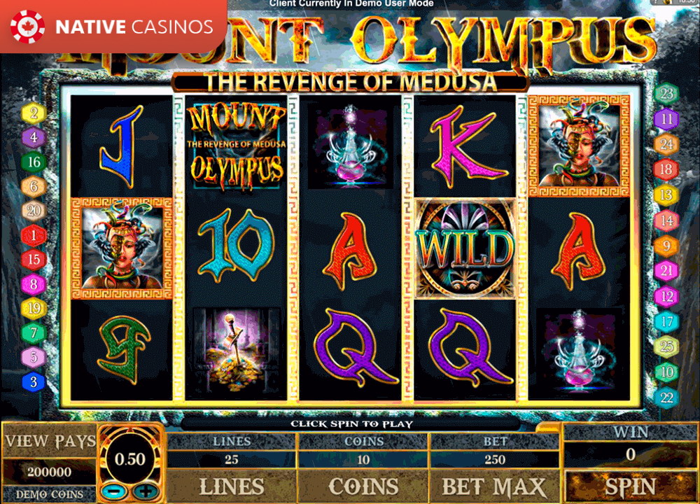 Play Mount Olympus by Microgaming