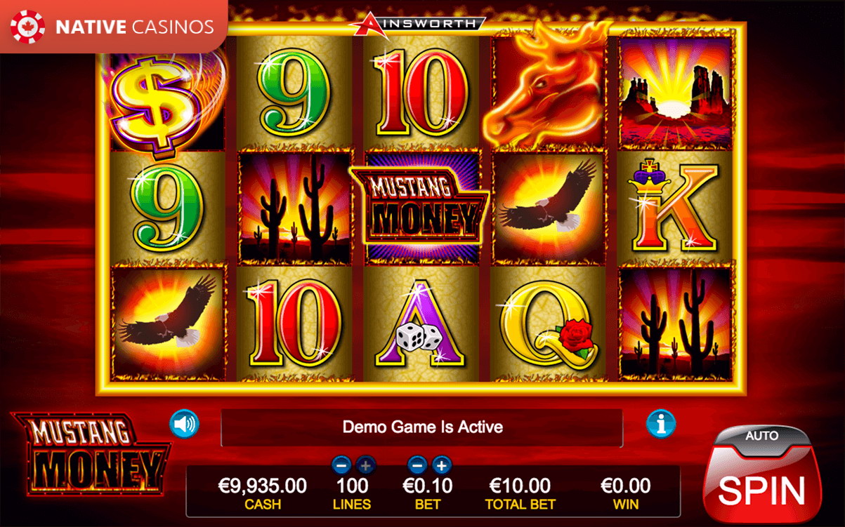 Play Play Mustang Money Slot Machine Online by Ainsworth For Free