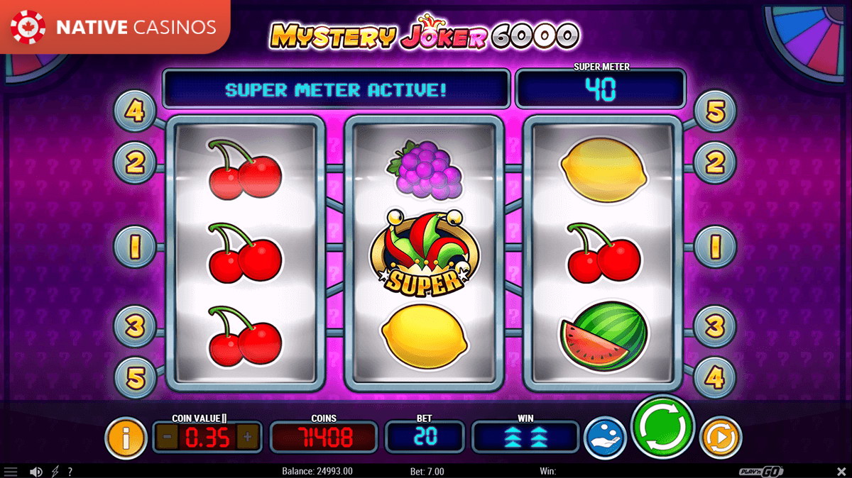 Play Mystery Joker 6000 By About Play’n Go