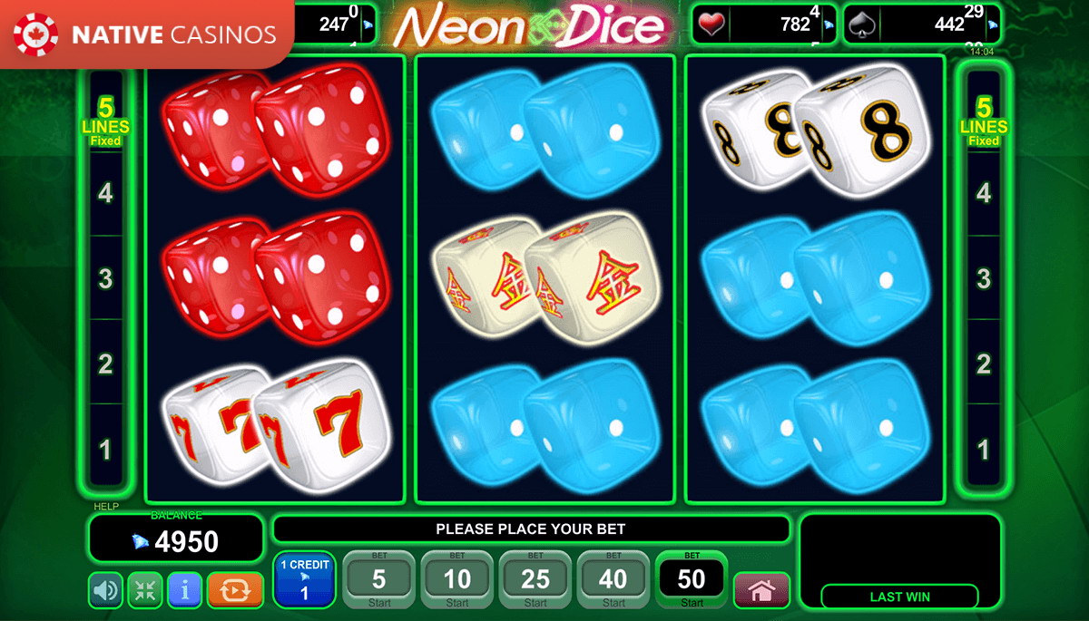Play Neon Dice By EGT