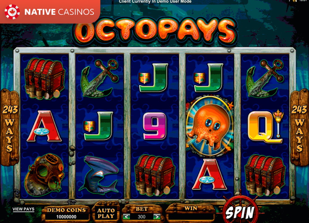 Play Octopays by Microgaming