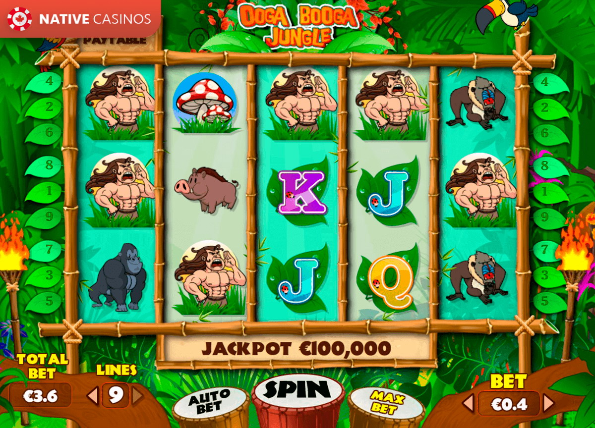 Play Ooga Booga Jungle By Pariplay