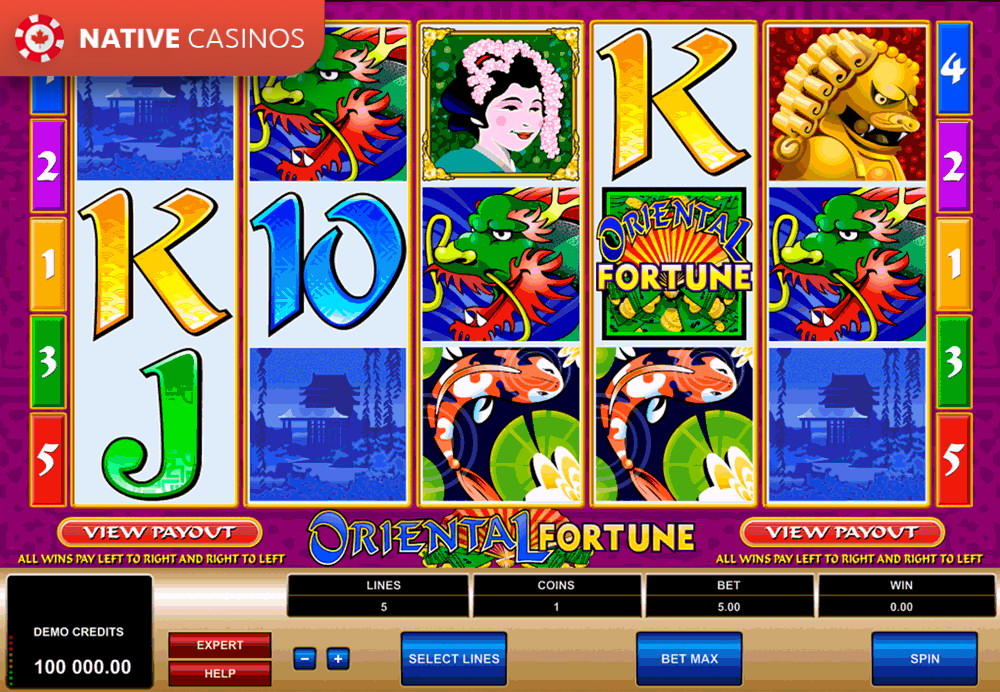 Play Oriental Fortune by Microgaming