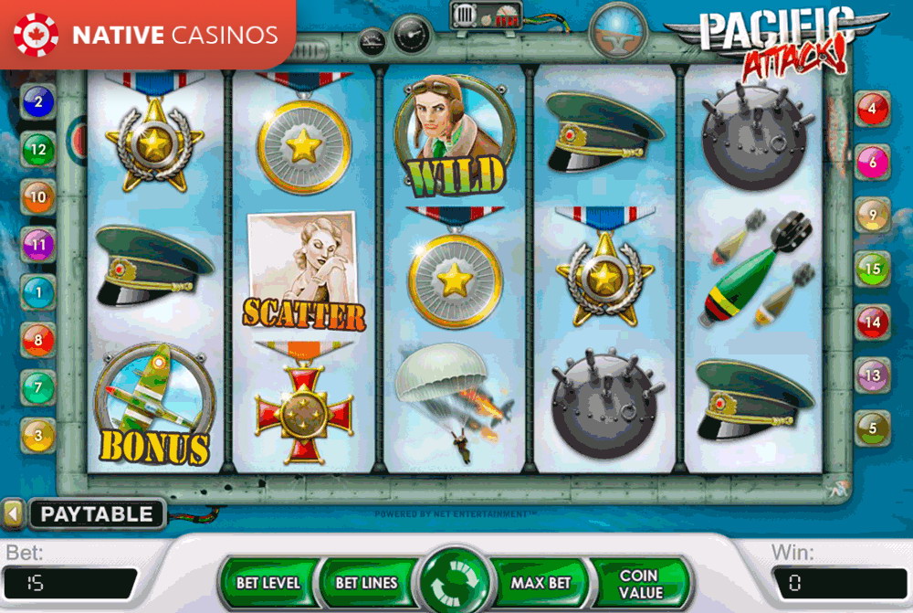 Play Pacific Attack By NetEnt
