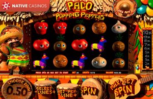 Paco and the Popping Peppers By About BetSoft