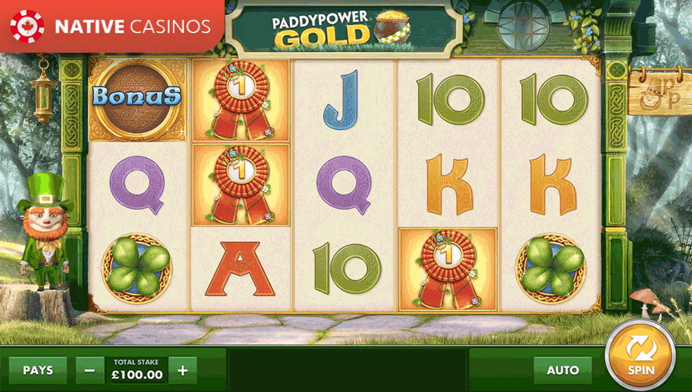 Paddy Power Gold Slot by Cayetano Gaming For Free on NativeCasinos